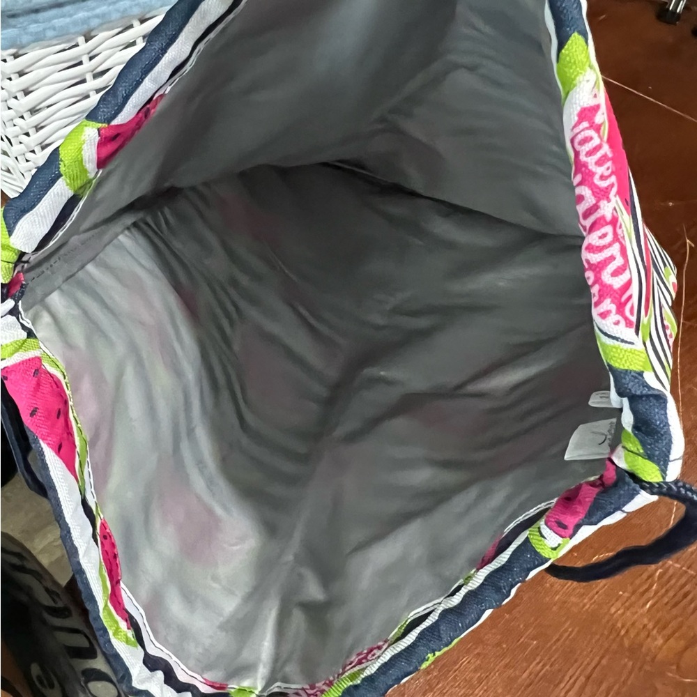 Watermelon Print Drawstring Backpack - image 3